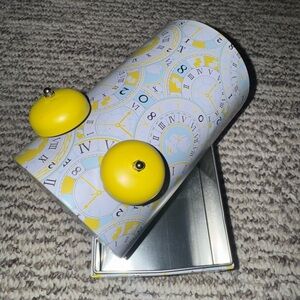 2022 Beekman 1802 Goat Milk Collectible Clock & Bells Holiday Tin Can - empty